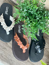 Corky's No Running Flip Flops - Black