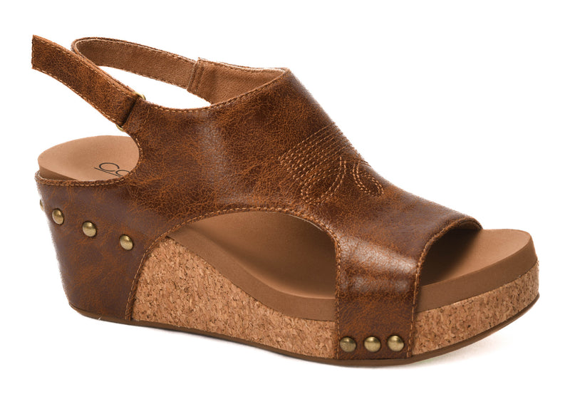 Corky's Carley Saddle Stitch Wedge