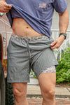 Athletic Shorts - Grizzly Gray - Deer Camo Liner