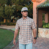 Burlebo Performance Western Shirt - Duck Hunter Plaid