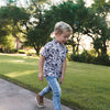 Burlebo - Youth - Performance Button Up - Brush Country