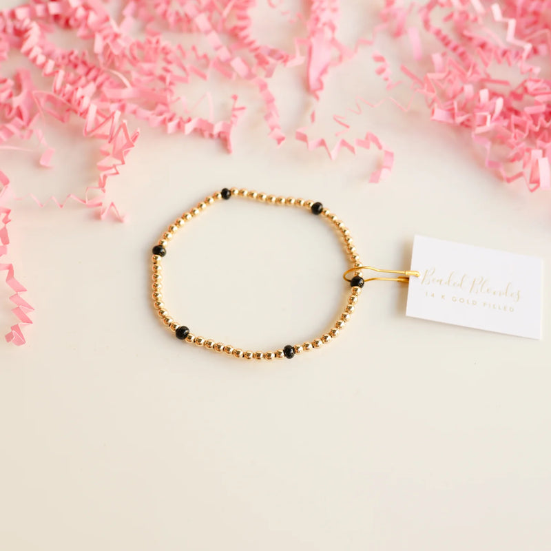 Black Poppi Bracelet