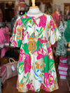 Keep the Flowers Floral Dress