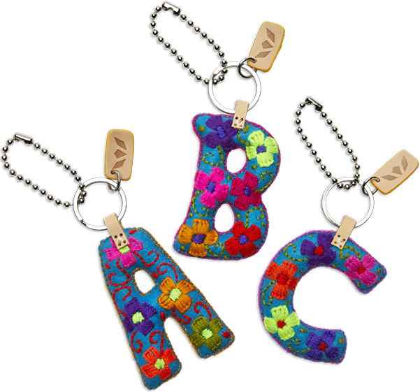 Consuela - Felt Letter Charms