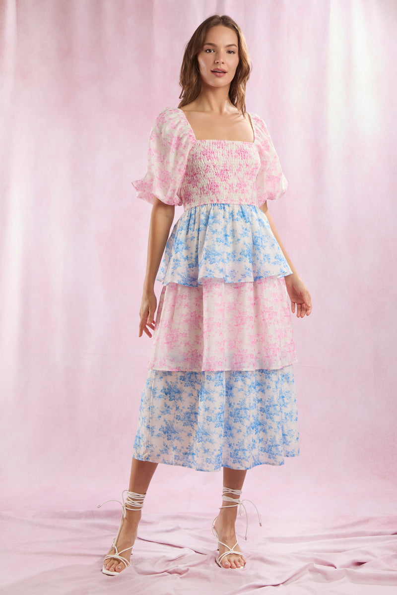 Spring Fling Tiered Dress