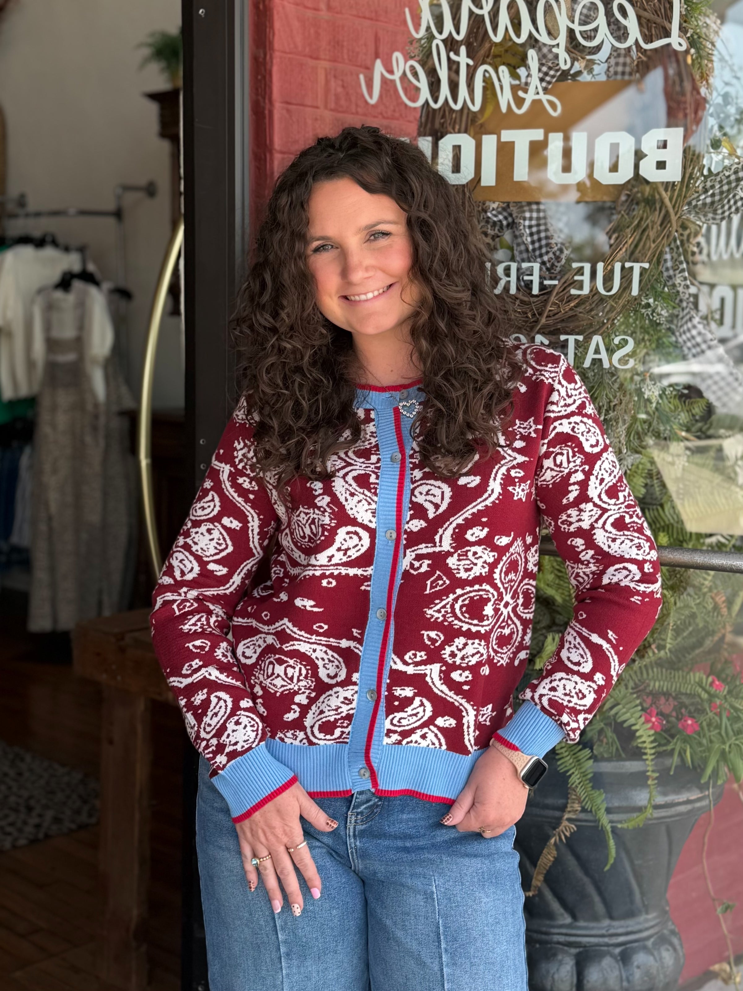 Social Threads Cardigan