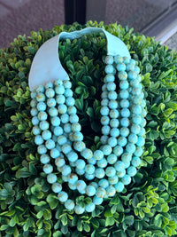 Marla Faceted Bead Statement Necklace