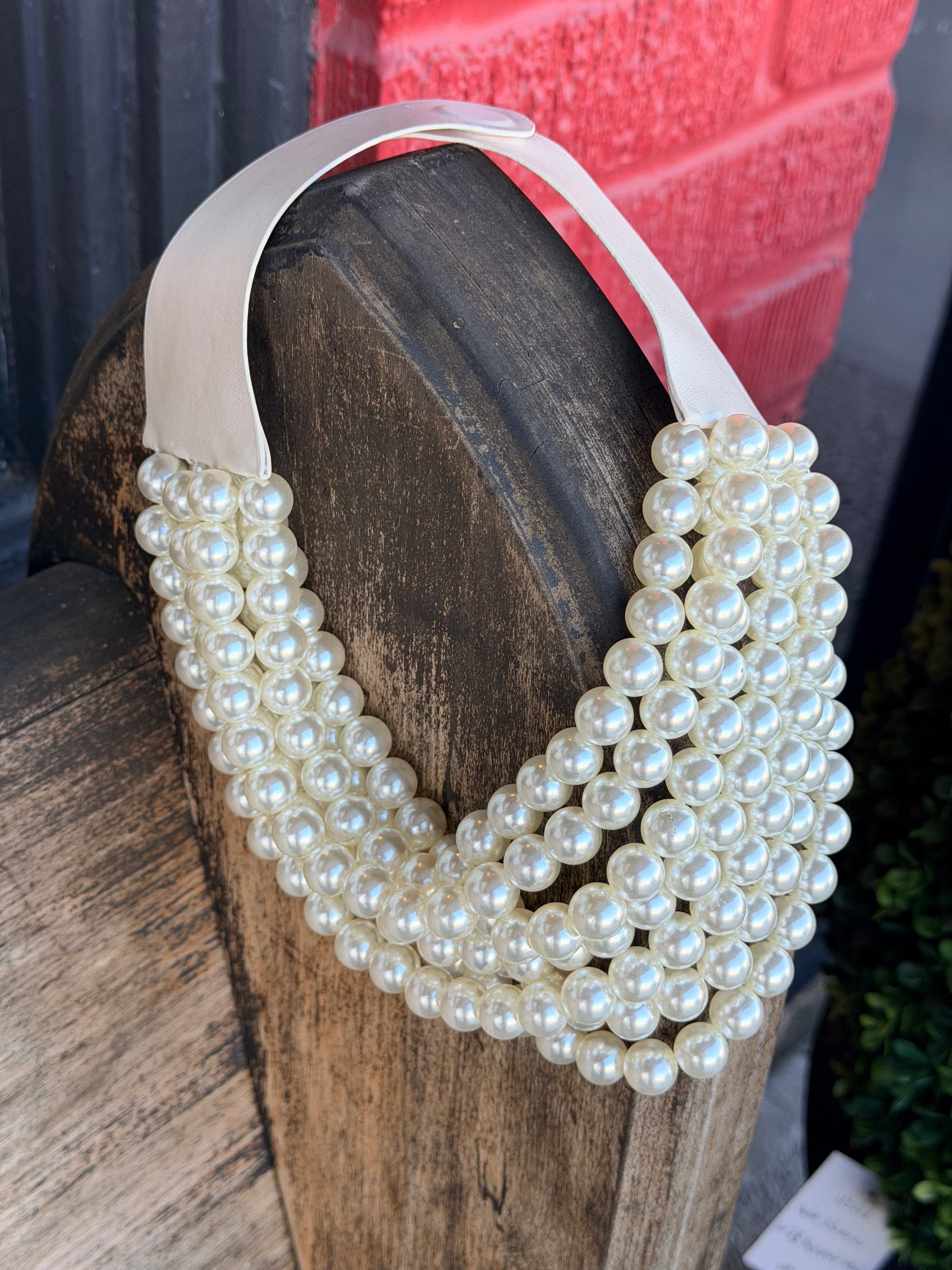 Marla Faceted Bead Statement Necklace