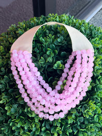 Marla Faceted Bead Statement Necklace