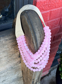 Marla Faceted Bead Statement Necklace