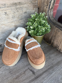 Corkys VEG OUT Tobacco Faux Suede