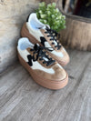 Corky's Tan Pop Off Sneakers