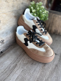 Corky's Tan Pop Off Sneakers
