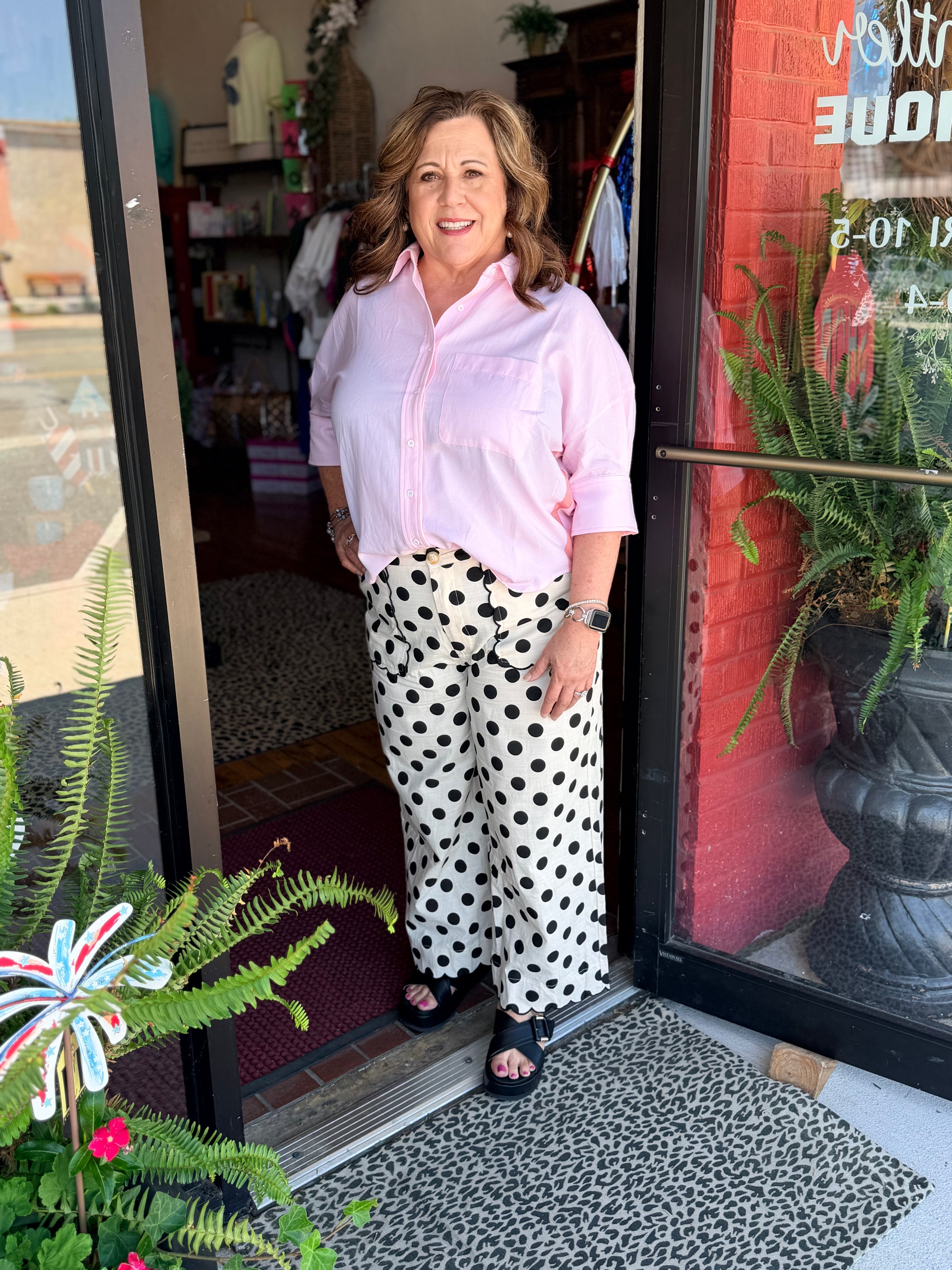 Classic Charm Polka Dot Pants