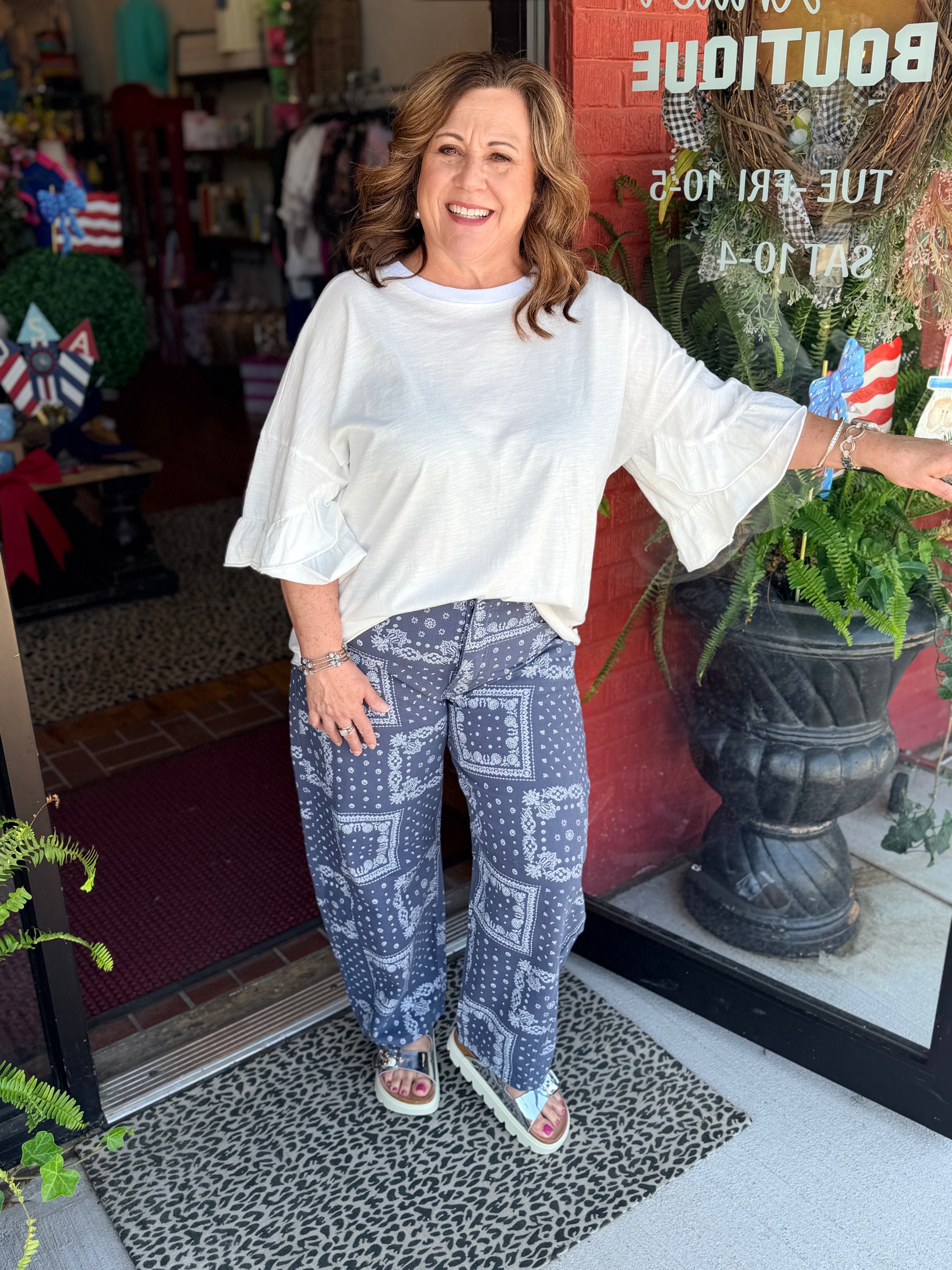 Bandana Blues Barrel Pants