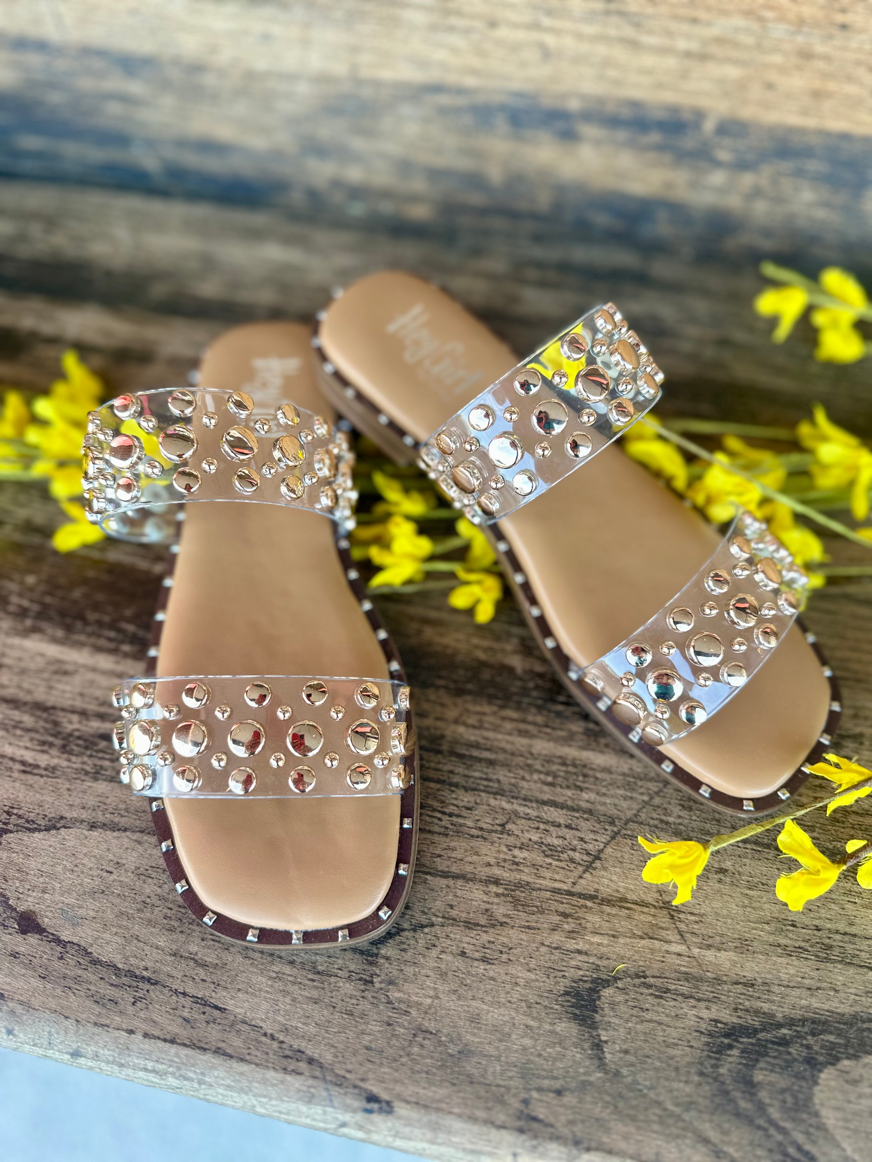 Corkys Magnet Clear Sandal – The Leopard Antler Boutique LLC