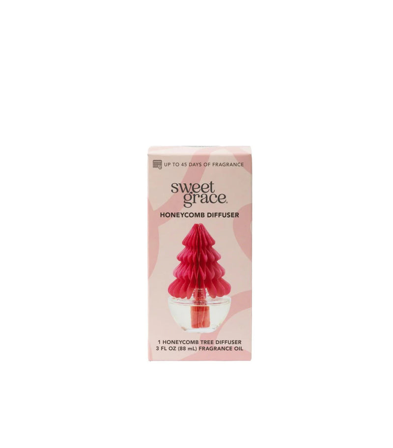 SWEET GRACE HONEYCOMB CHRISTMAS TREE DIFFUSER