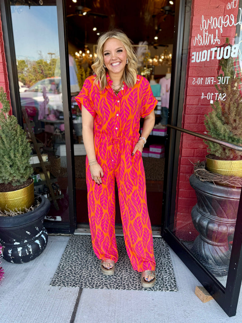 Mango Sunset Jumpsuit