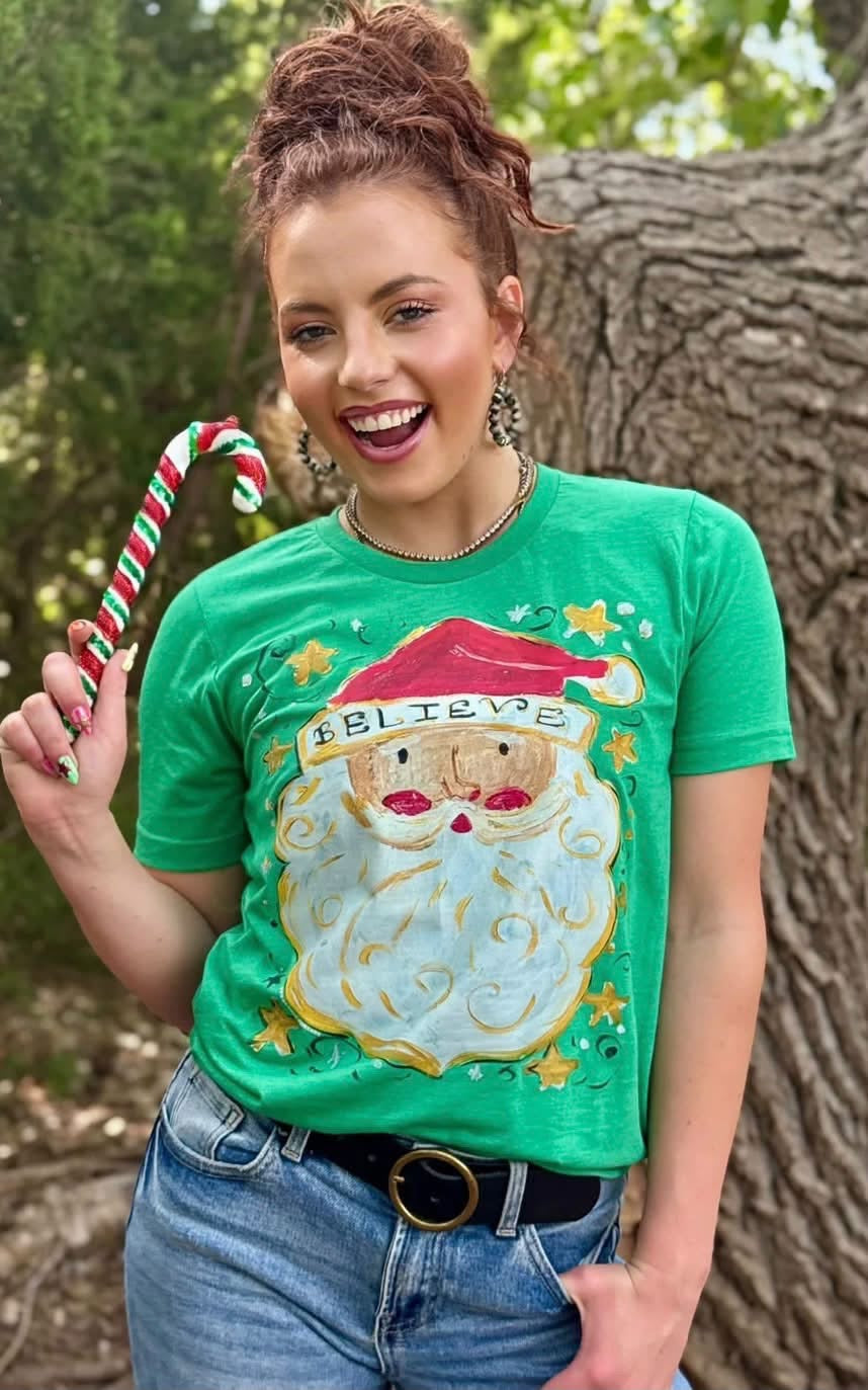 Callie Ann Stelter Believe In Santa Tee Regular Price