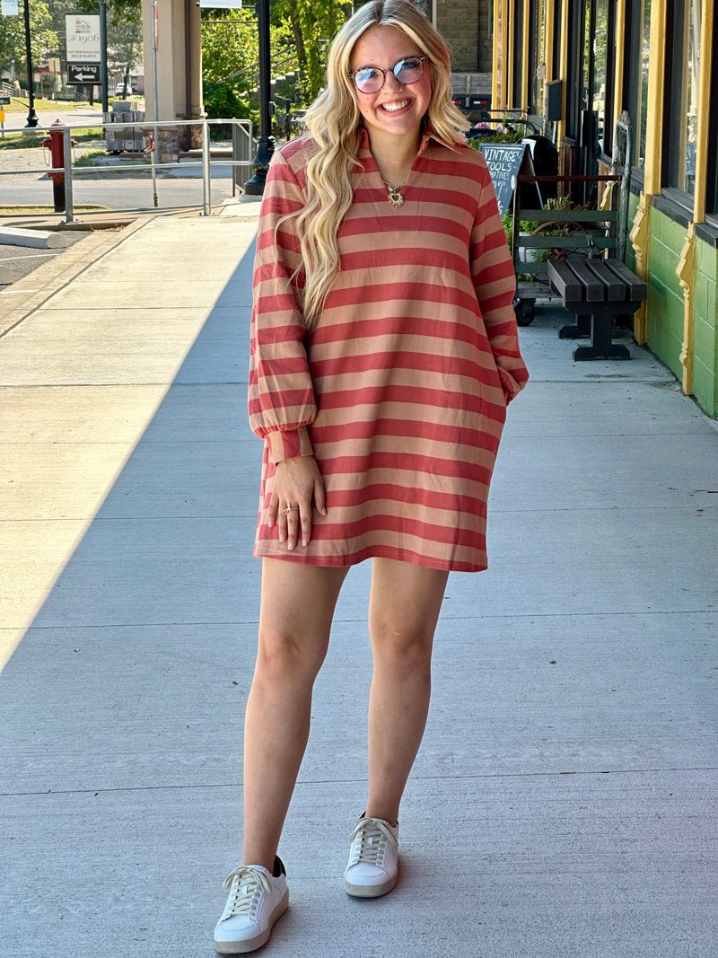 Henleigh Stripe Dress