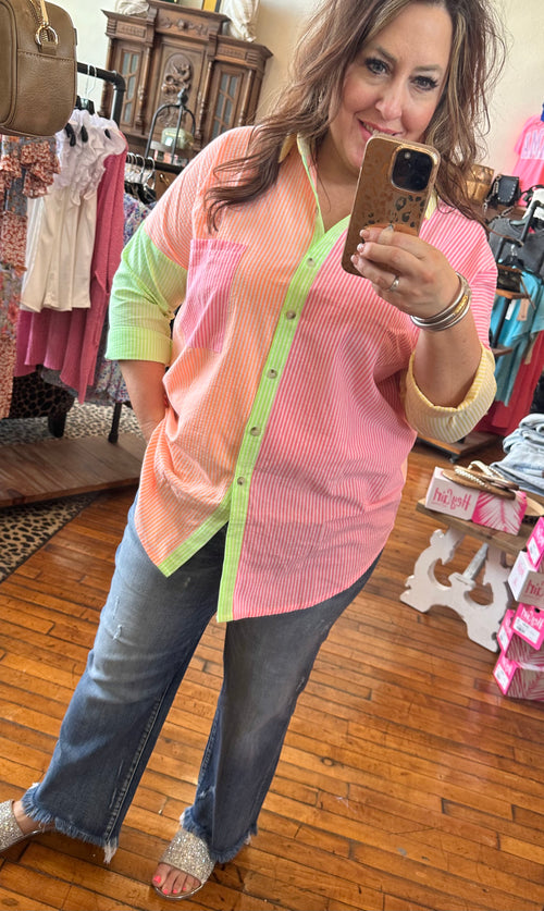 Hot Pink Faux Leather Top – The Leopard Antler Boutique