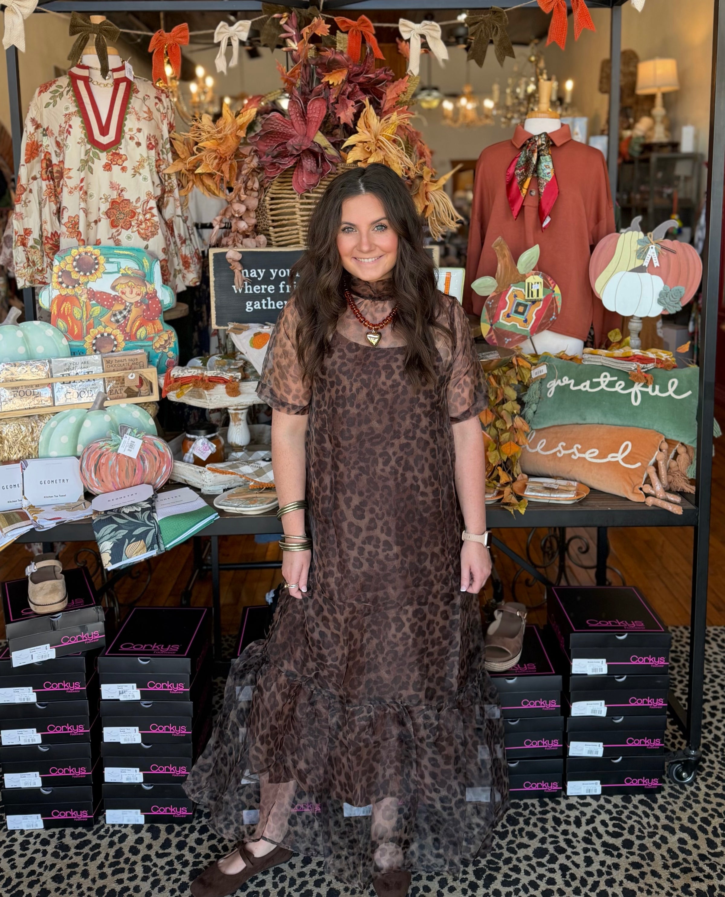Wild Card Leopard Dress