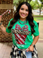 Candy Cane Present Tee