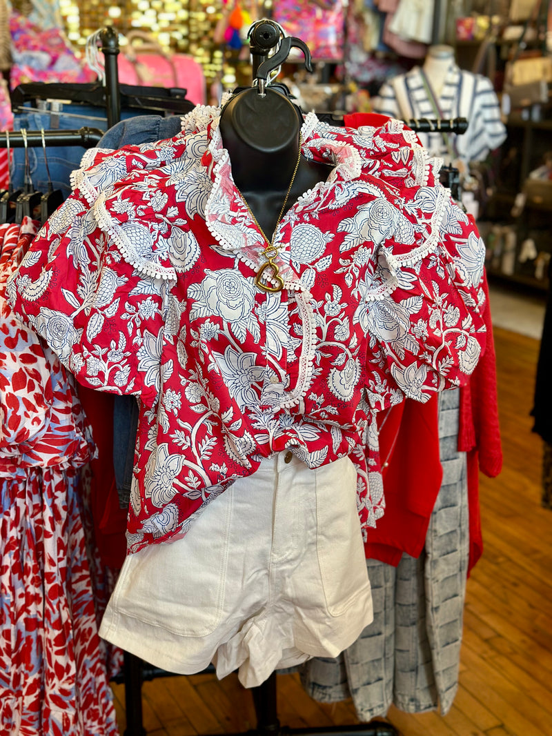 Paisley Crush Top