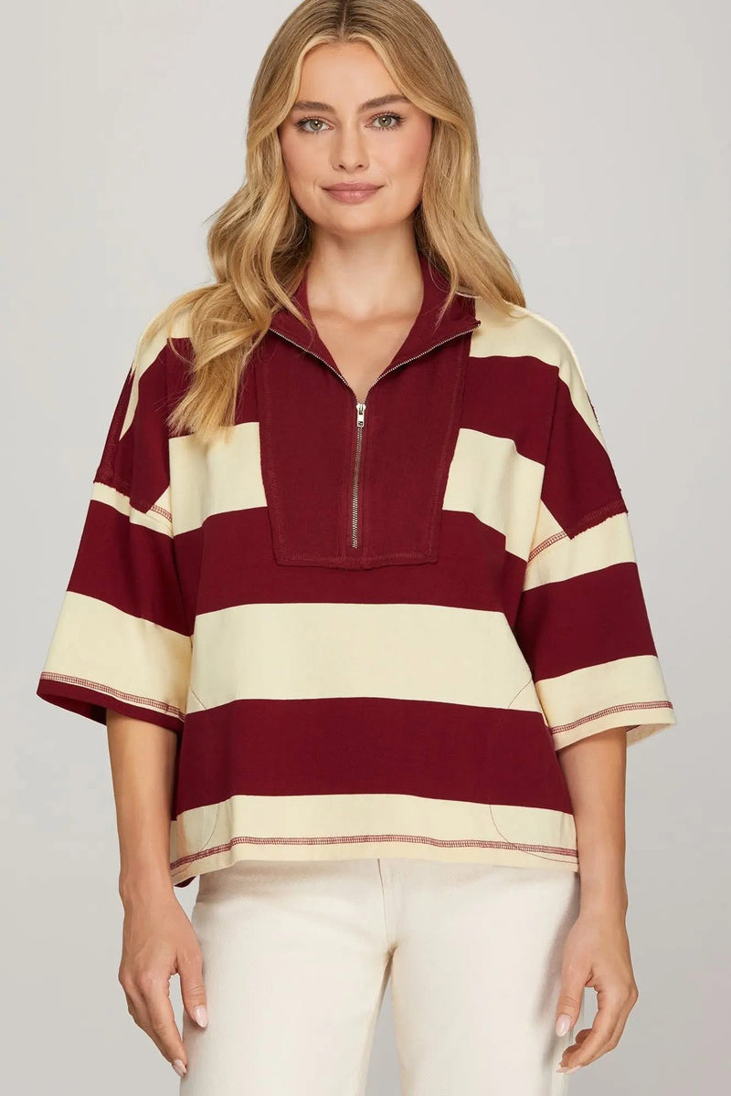 Hype the Stripes Top