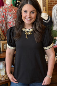 High Contrast Top