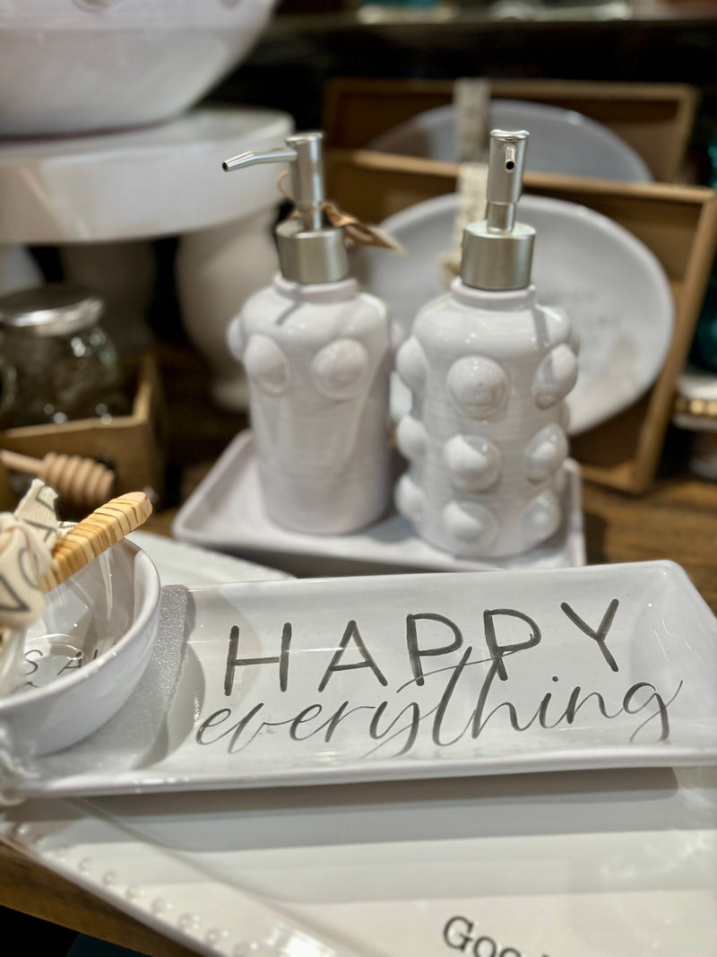 Mudpie Happy Everything Tray & Dip Set