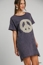 Keep the Peace T-Shirt Dress