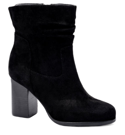 Corky's Black Faux Suede Last Call Boots