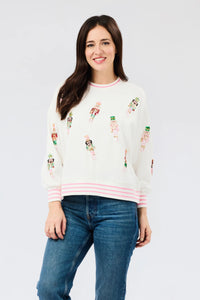 Mary  Square MILLIE NUTCRACKER SWEATSHIRT