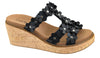 Corky's Mic Drop Sandals - BLACK