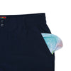 BURLEBO- Everyday Short - Deep Water Navy - Mayan Pocket