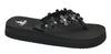 Corky's No Running Flip Flops - Black
