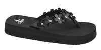 Corky's No Running Flip Flops - Black