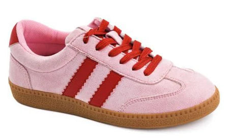 Corky's Heads Up Red/Pink Combo Sneaker