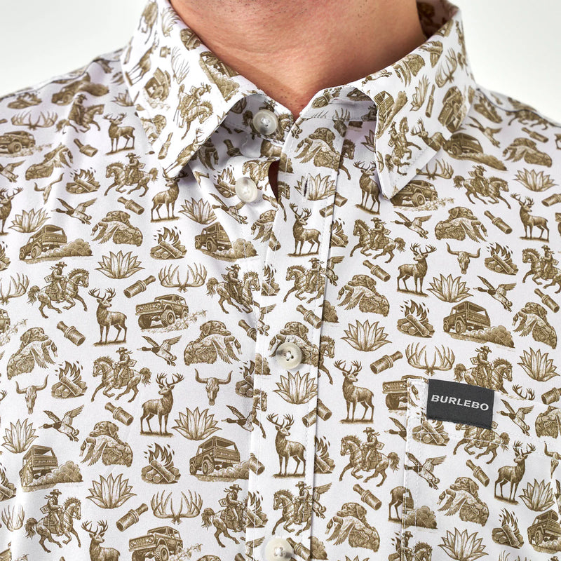 Burlebo - Performance Button Up - Into The WilD