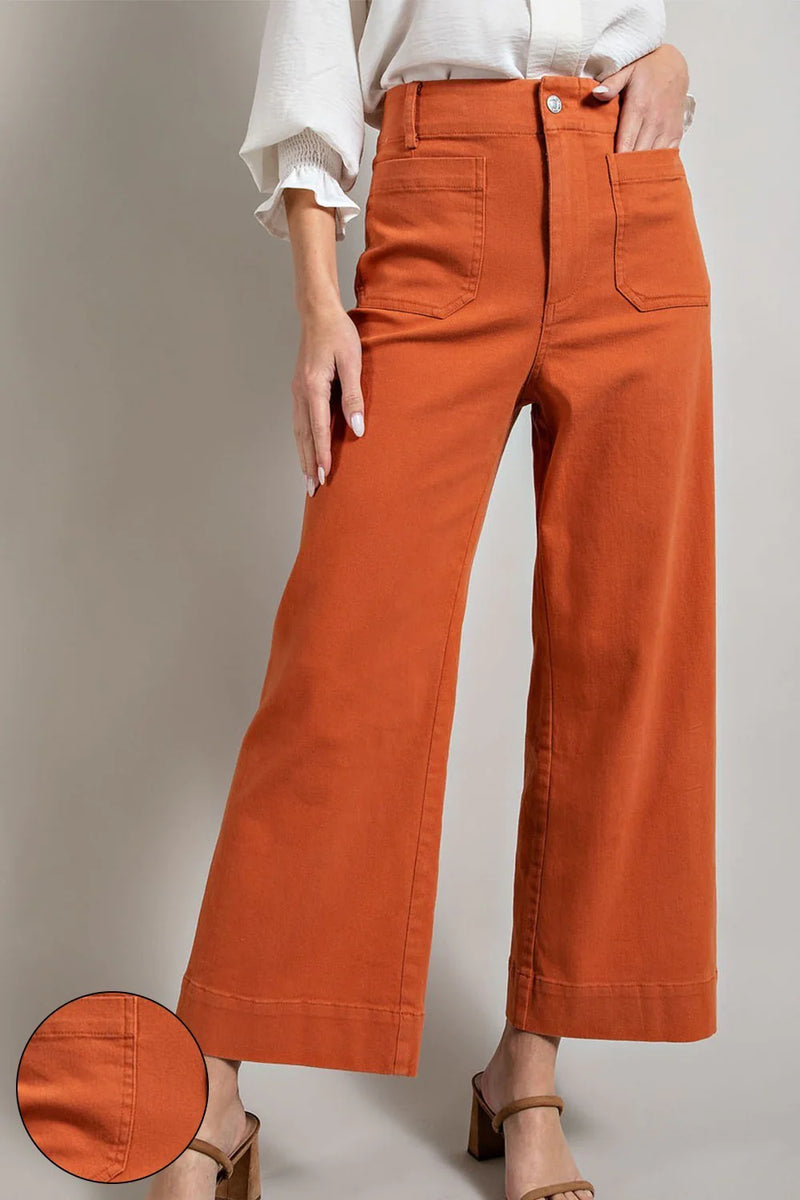 Clay Sunsets wide leg pants