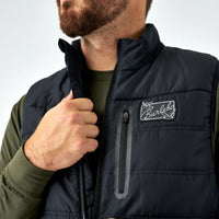 Burlebo Black Puffer Vest