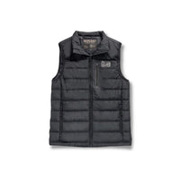 Burlebo Black Puffer Vest