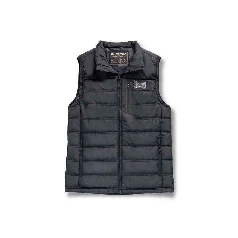 Burlebo Black Puffer Vest