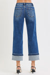 Carolina Cuff Mid Rise jeans