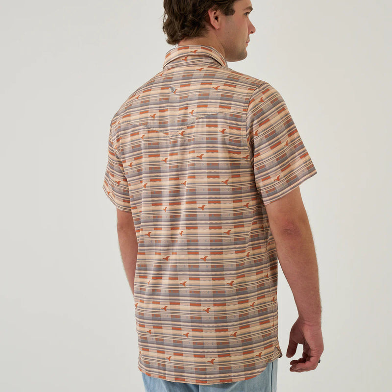 Burlebo Performance Western Shirt - Duck Hunter Plaid