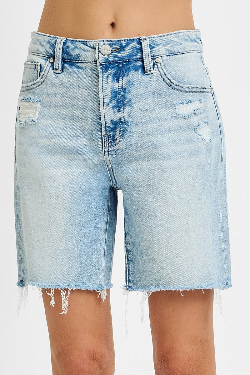 THE GRACIE HIGH RISE DENIM SHORTS