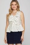 Pollie Polka Dot Top