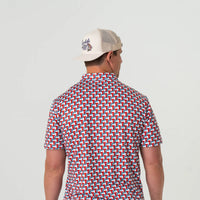 Burlebo - Texas Flag Performance Polo