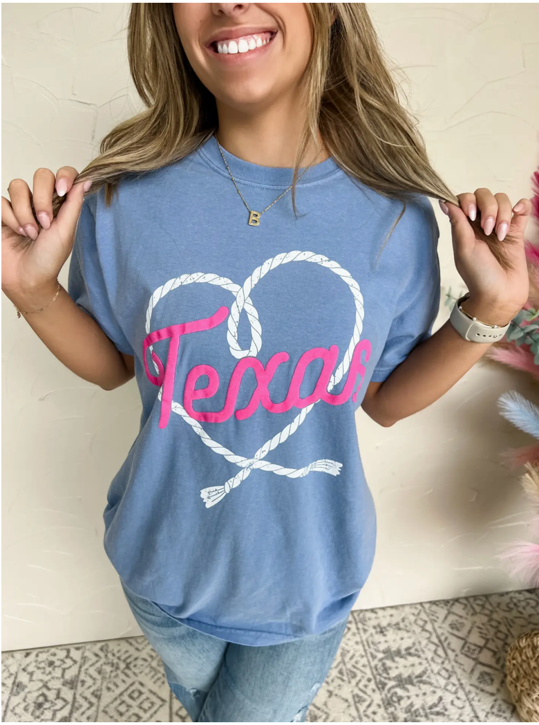 Texas Rope Heart T-Shirt